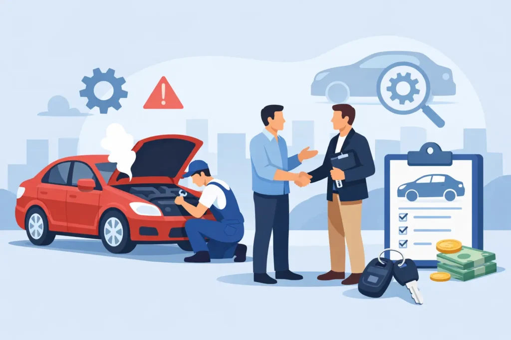 How to Sell a Car With Mechanical Problems
