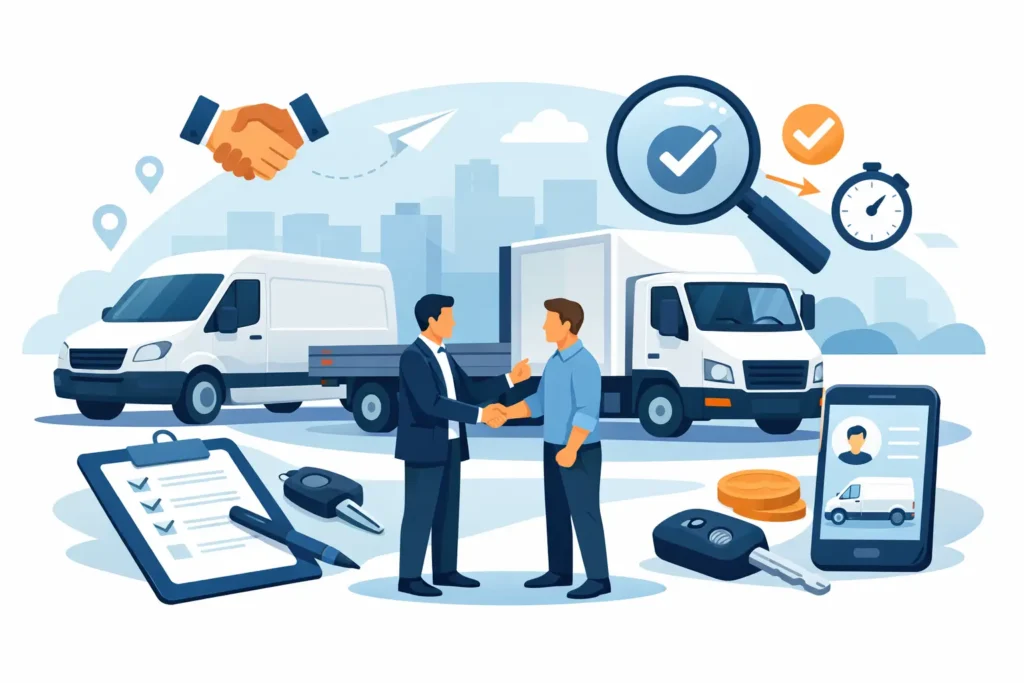 How to Sell a Commercial Vehicle Without Delays
