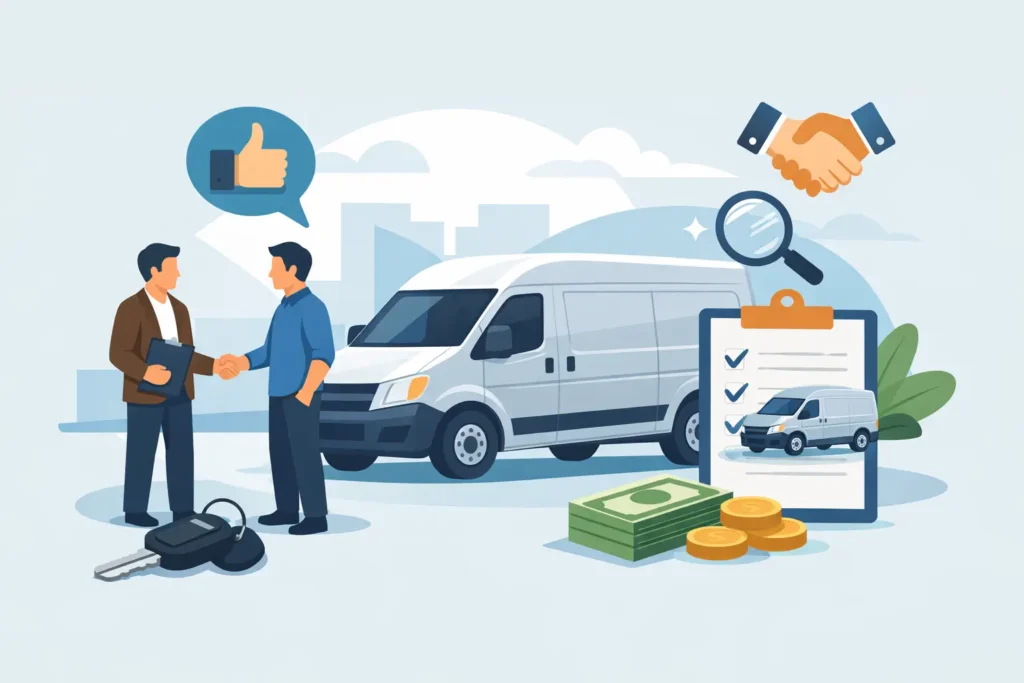 How to Sell a Used Van Quickly and Clearly