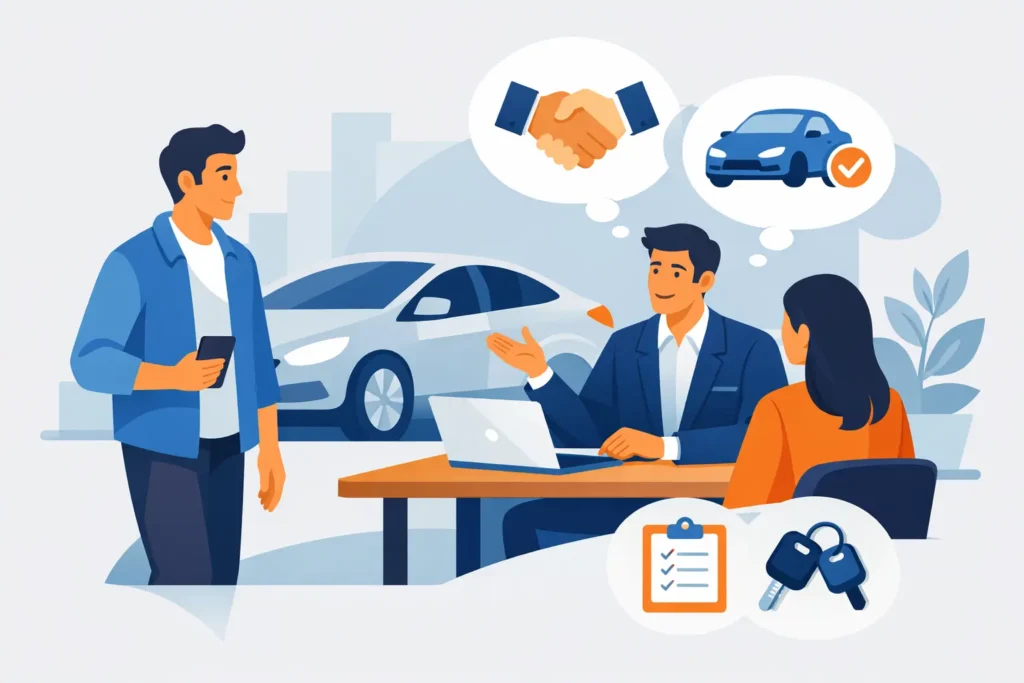 When a Car Buyer Comes to You, What Happens?